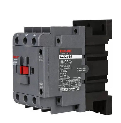 CJX2S-65 220V 1PCS DELIXI Magnetic Contactor free shipping #LRR #C [2]