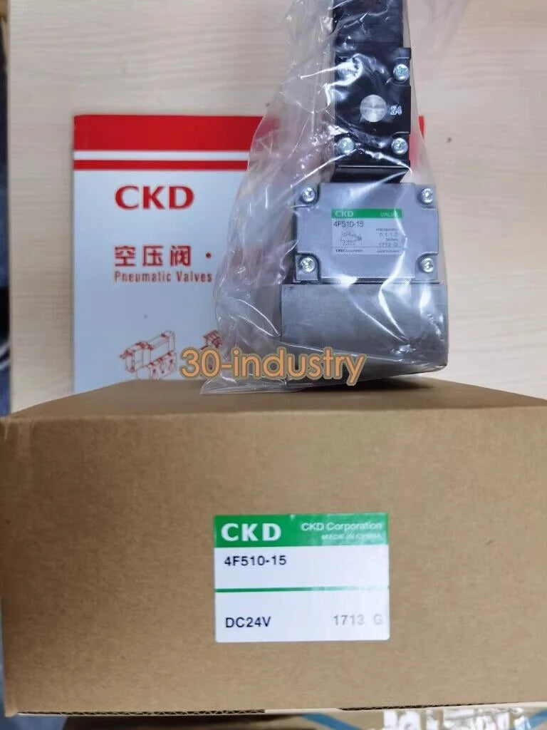 CKD 4F510-15-DC24V Solenoid Valve - 1PCS New - CKD [1]