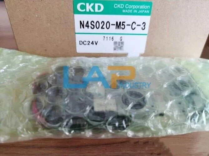 CKD N4S020-M5-C-3 DC24V Solenoid Valve - 1 Piece - CKD [1]