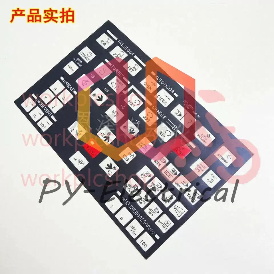 CNC Lathe Operating Membrane Key Sheet Overlay For Hyundai Kia Wia Kiaturn SKT [1]