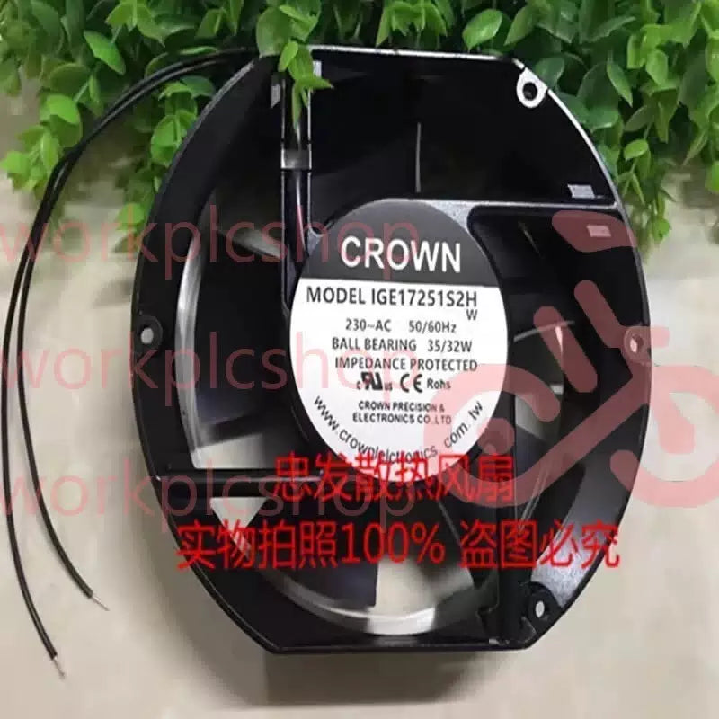 CROWN IGE17251S2H 17251 AC230V 35W/32W Axial Cooling Fan [1]