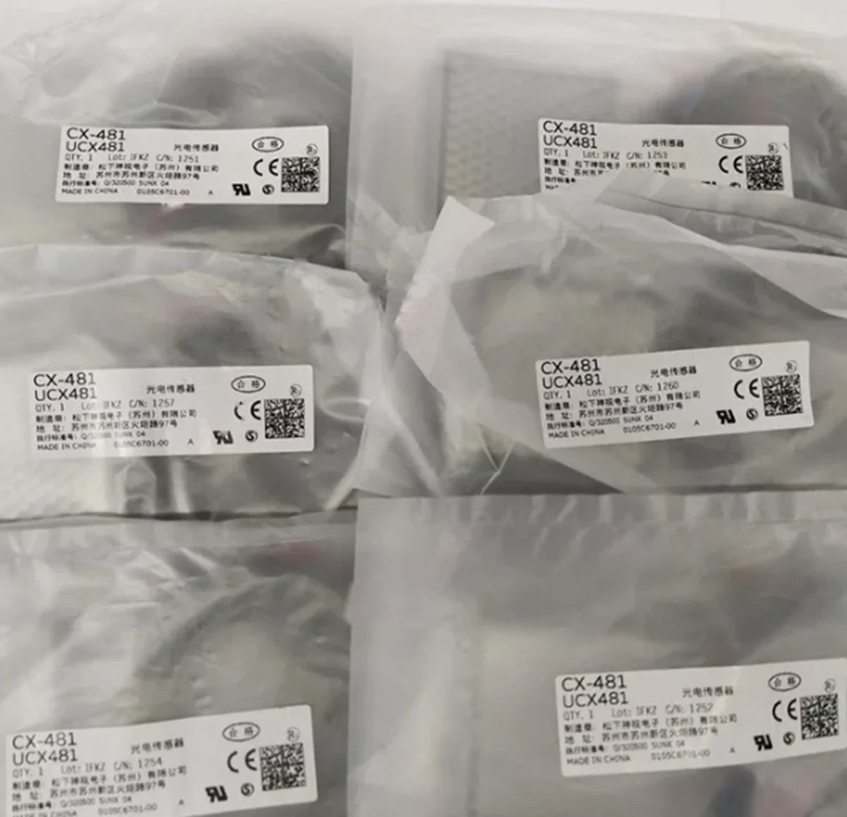 CX-481 Compact Photoelectric Sensor - SUNX [1]