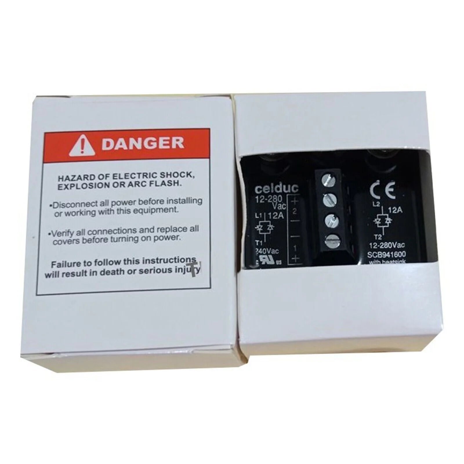 Celduc SCB941600 Solid State Relay 12-280VAC Switch - CELDUC [1]