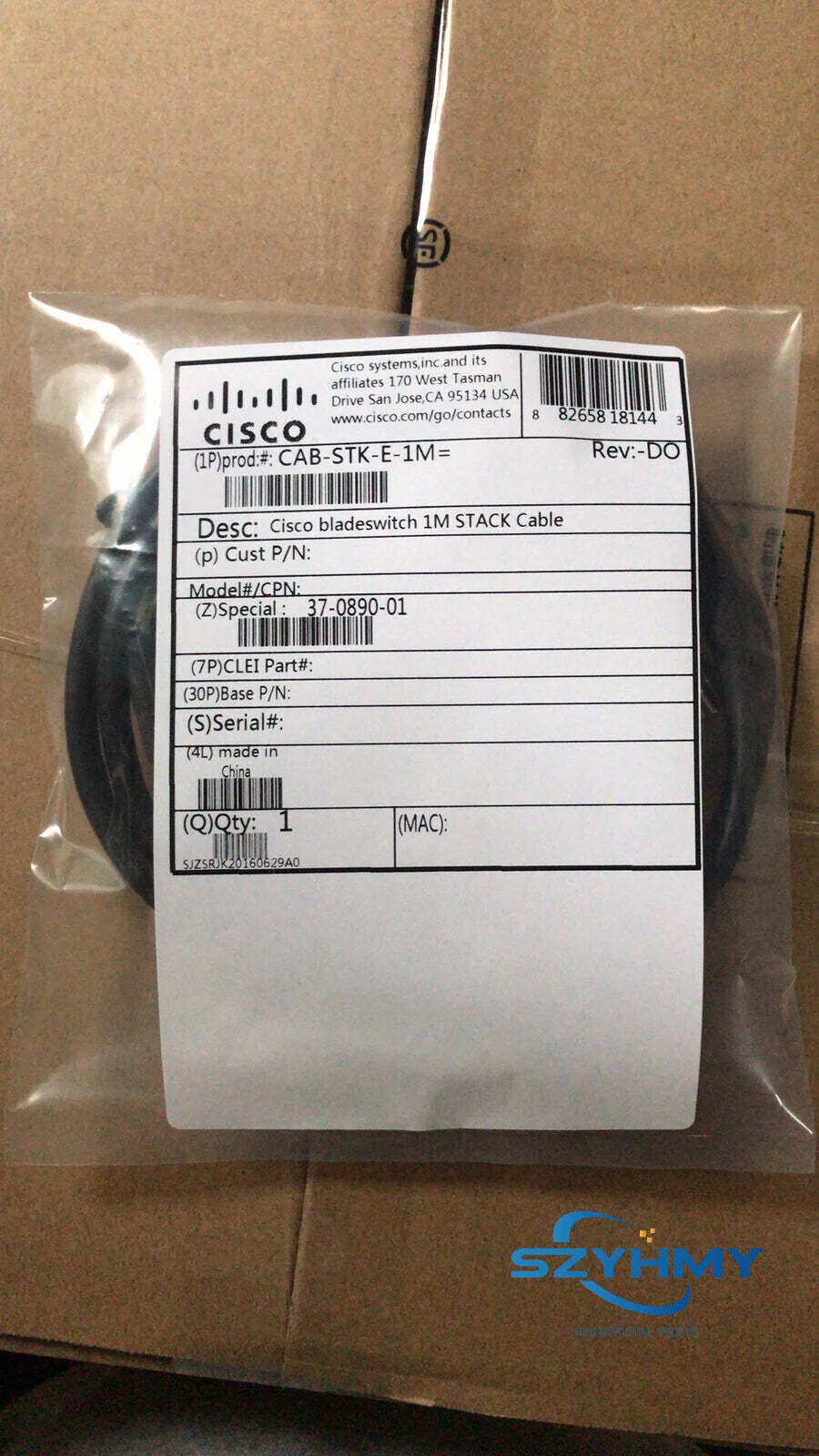 Cisco CAB-STK-E-1M Bladeswitch Stacking Cable - New - CISCO [1]