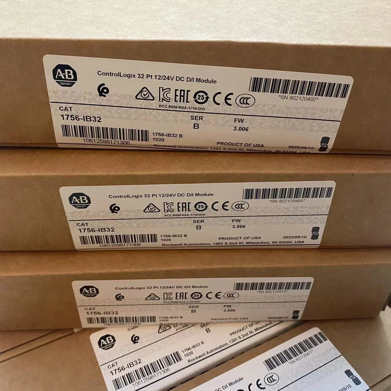 Control Logix 32 Pt 12/24V Module 1756IB32 - Factory Sealed SER A Control Logix Module for Industrial Control Logix System - CONTROL LOGIX [2]