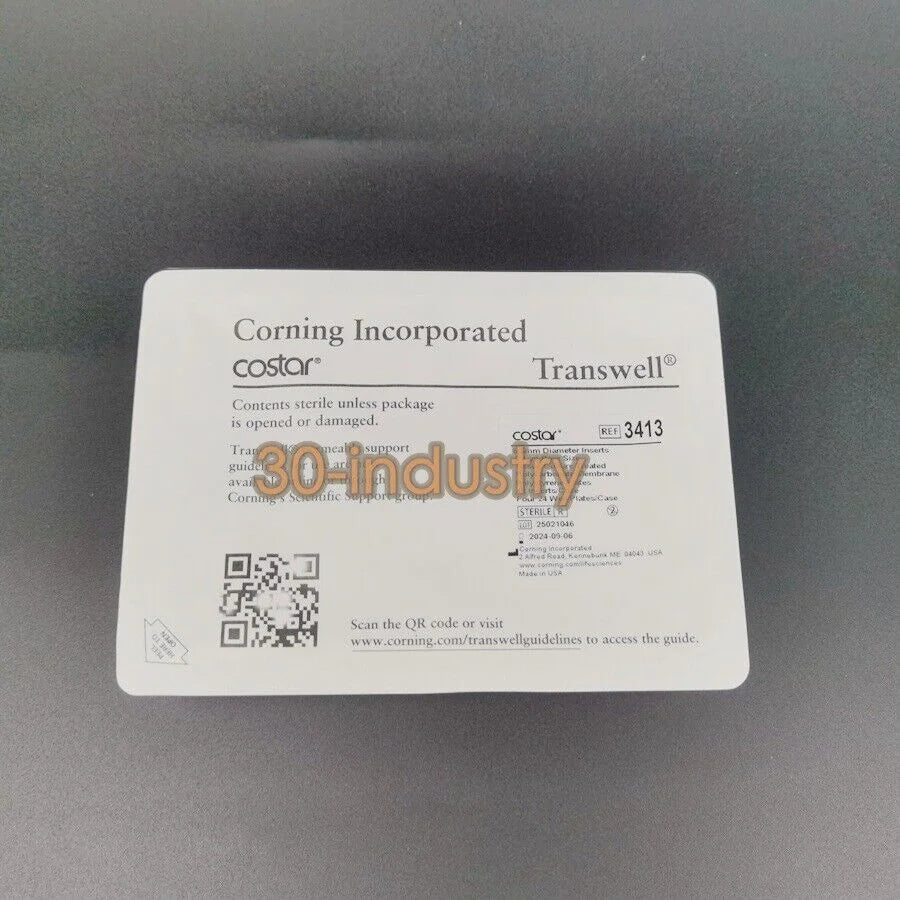 Corning 3413 Transwell Costar 24 Well Culture Plates, 0.4µm Pore Size - CORNING [1]