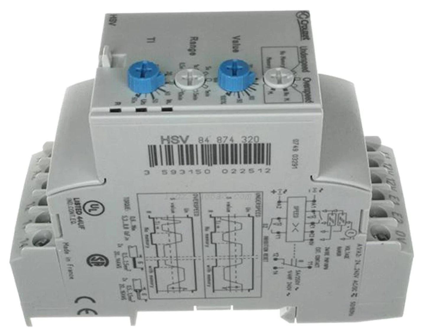 Crouzet HSV 84874320 Speed Control Relay - CROUZET [1]