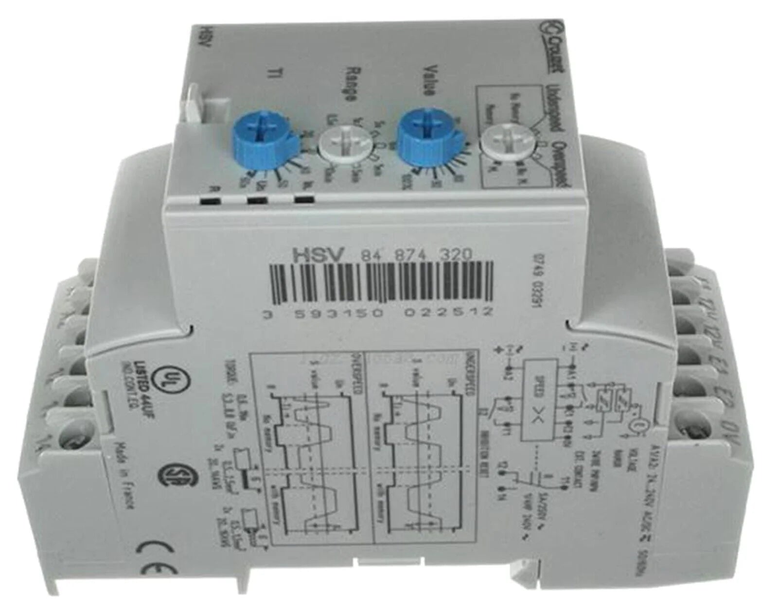 Crouzet HSV 84874320 Speed Control Relay - CROUZET [1]