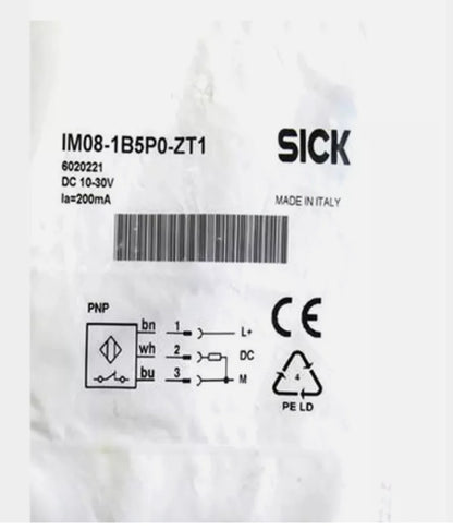 Cylindrical Thru-Threaded Inductive Proximity Switch Sensor - SICK [1]