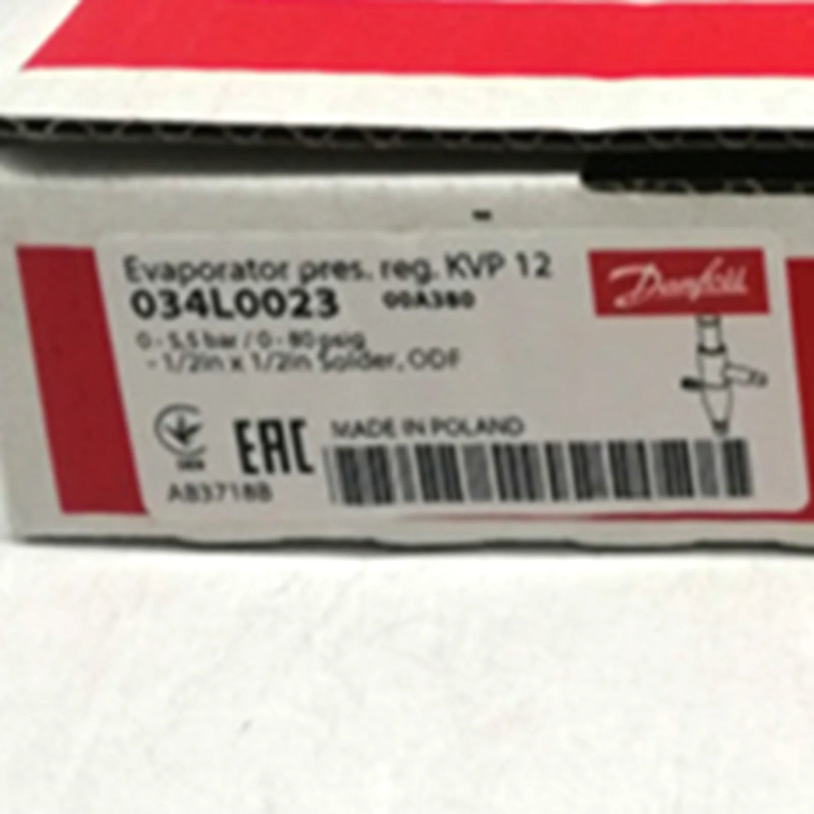 DANFOSS KVP12 034L0023 Pressure Regulator - DANFOSS [1]