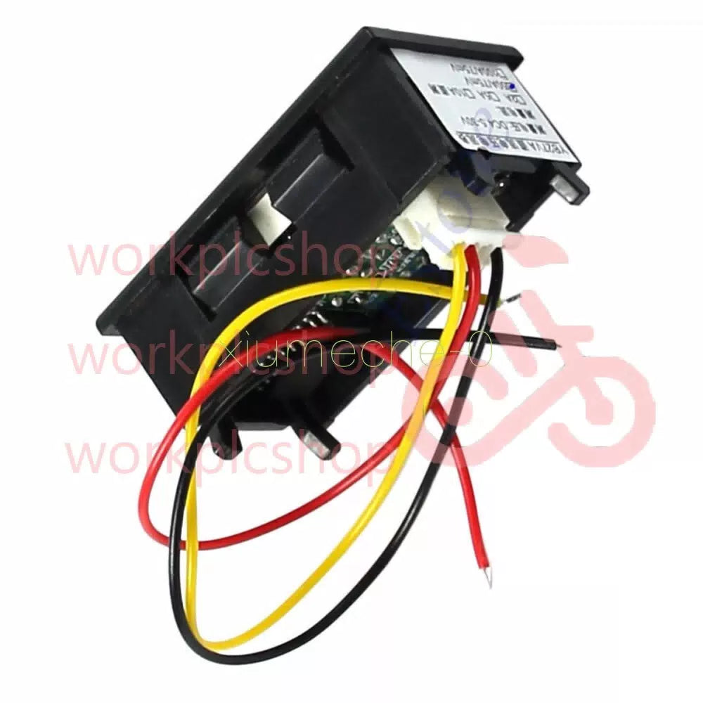 DC 4.5-30V 0-50A Dual LED Digital Volt meter Ammeter Voltage AMP Power Meter 12V [2]