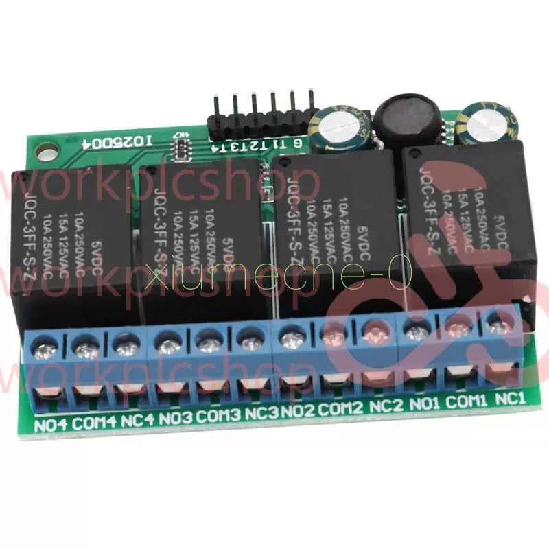 DC 6V-24V 4CH Flip-Flop Latch Relay Module Bistable Self-locking Electronic [3]
