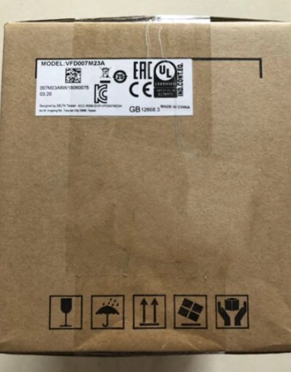 DELTA VFD007M23A 220V 0.75KW Inverter - DELTA [1]