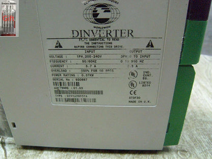 DINVERTER DIN1220037A 0.37KW - KOEED [2]