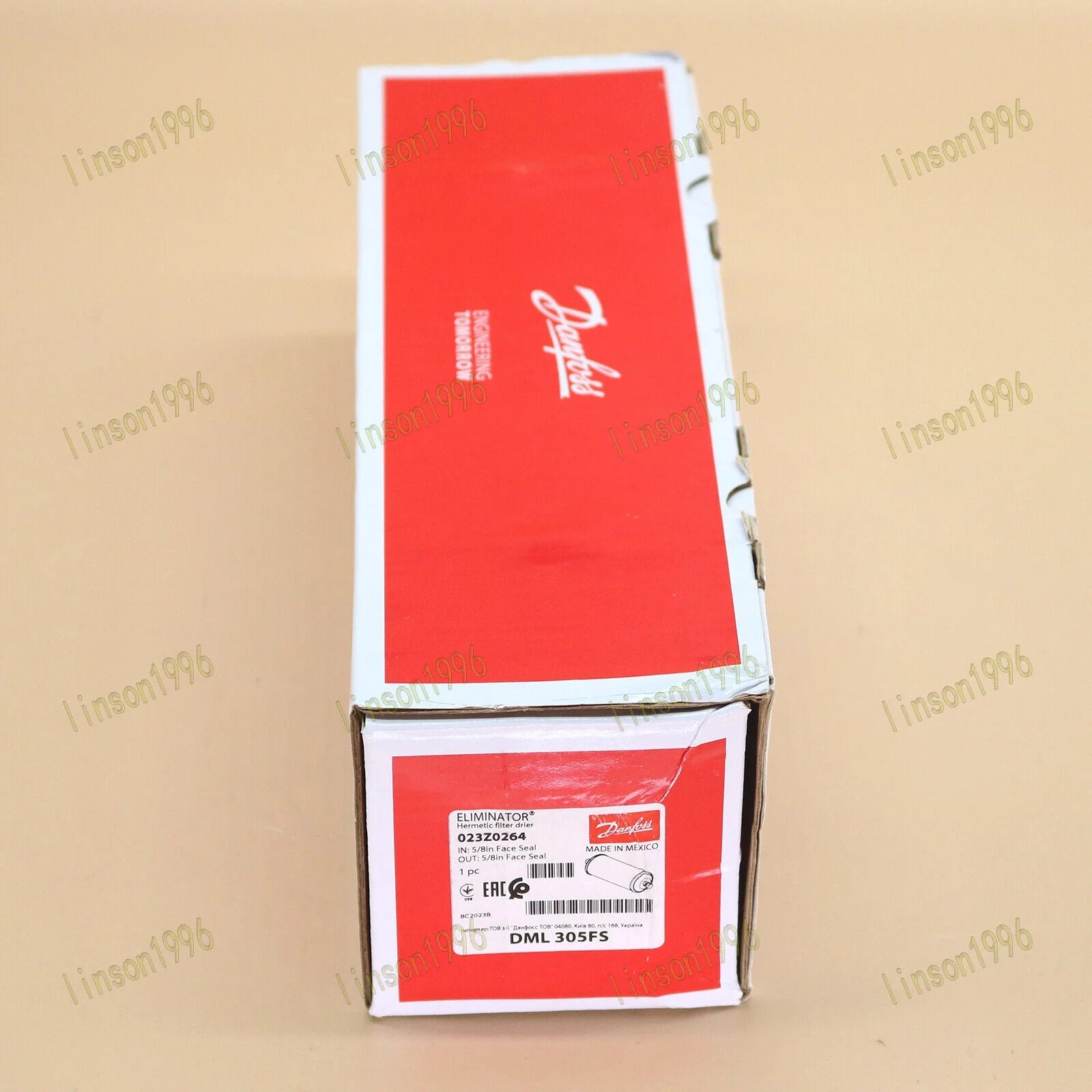 Danfoss Hermetic Filter Drier DML305FS 023Z0264 – Fast Shipping - DANFOSS [3]