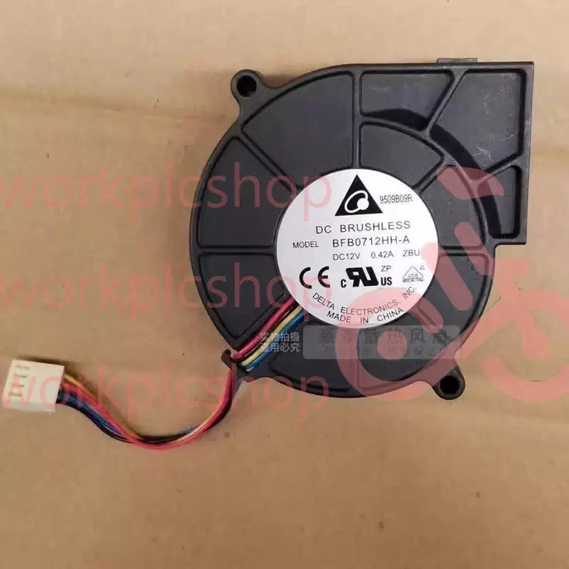 Delta BFB0712HH 7525 DC12V 0.42A 7.5CM 4-Pin Turbo Cooling Fan [1]