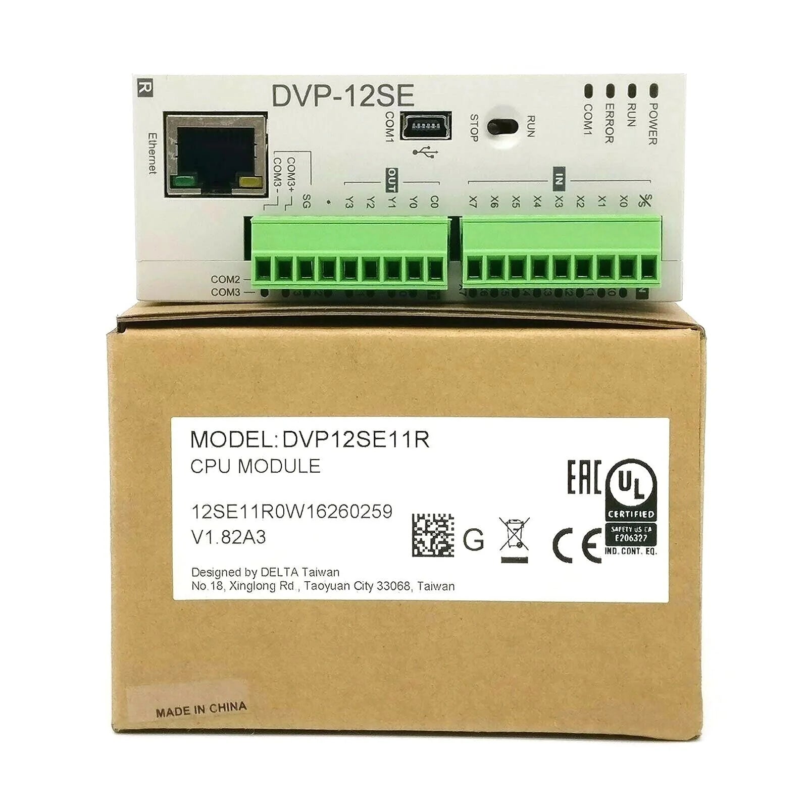 Delta DVP12SE11R PLC DI 8 DO 4 Transistor 24V DC - DELTA [2]