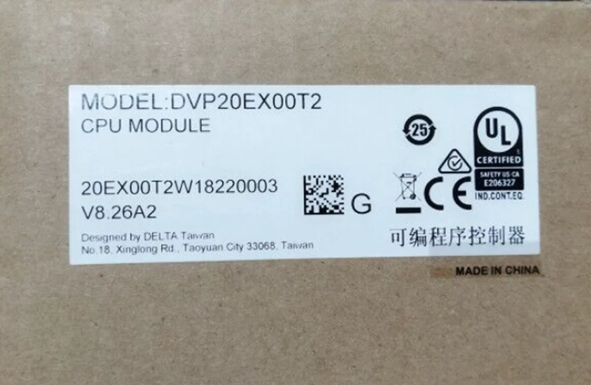 Delta DVP20EX00T2 20 Point 8DI 6DO PLC Controller Module - DELTA [1]