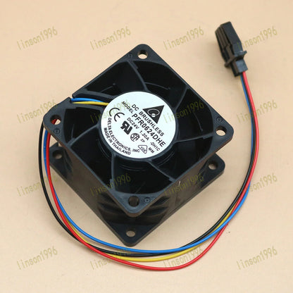 Delta PFR0624DHE Cooling Fan 24V 1.20A 6CM 4 wire fast ship - DELTA [1]