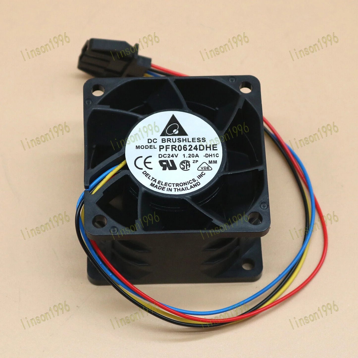 Delta PFR0624DHE Cooling Fan 24V 1.20A 6CM 4 wire fast ship - DELTA [5]
