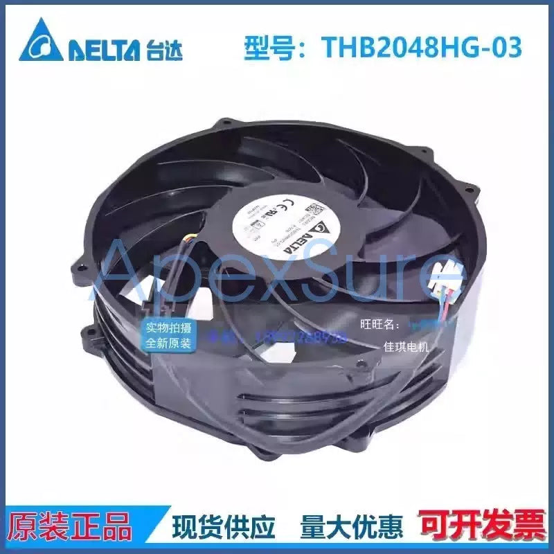 Delta THB2048HG-03 DC48V 8.50A High Power Blower Cooling Fan [1]