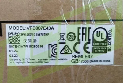Delta VFD007E43A Motor Drive Inverter - KOEED [1]