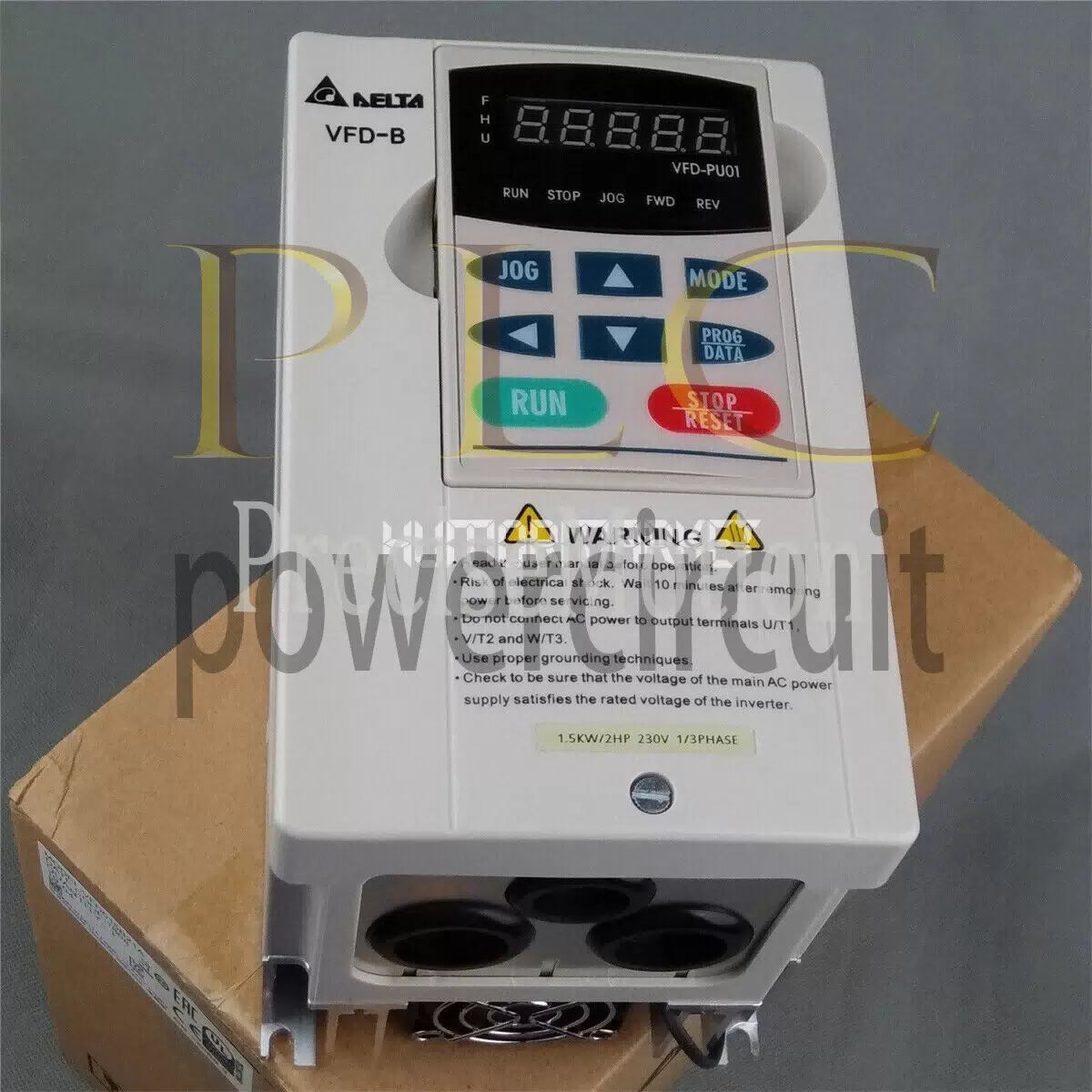 Delta VFD015B21A Inverter 1x [1]