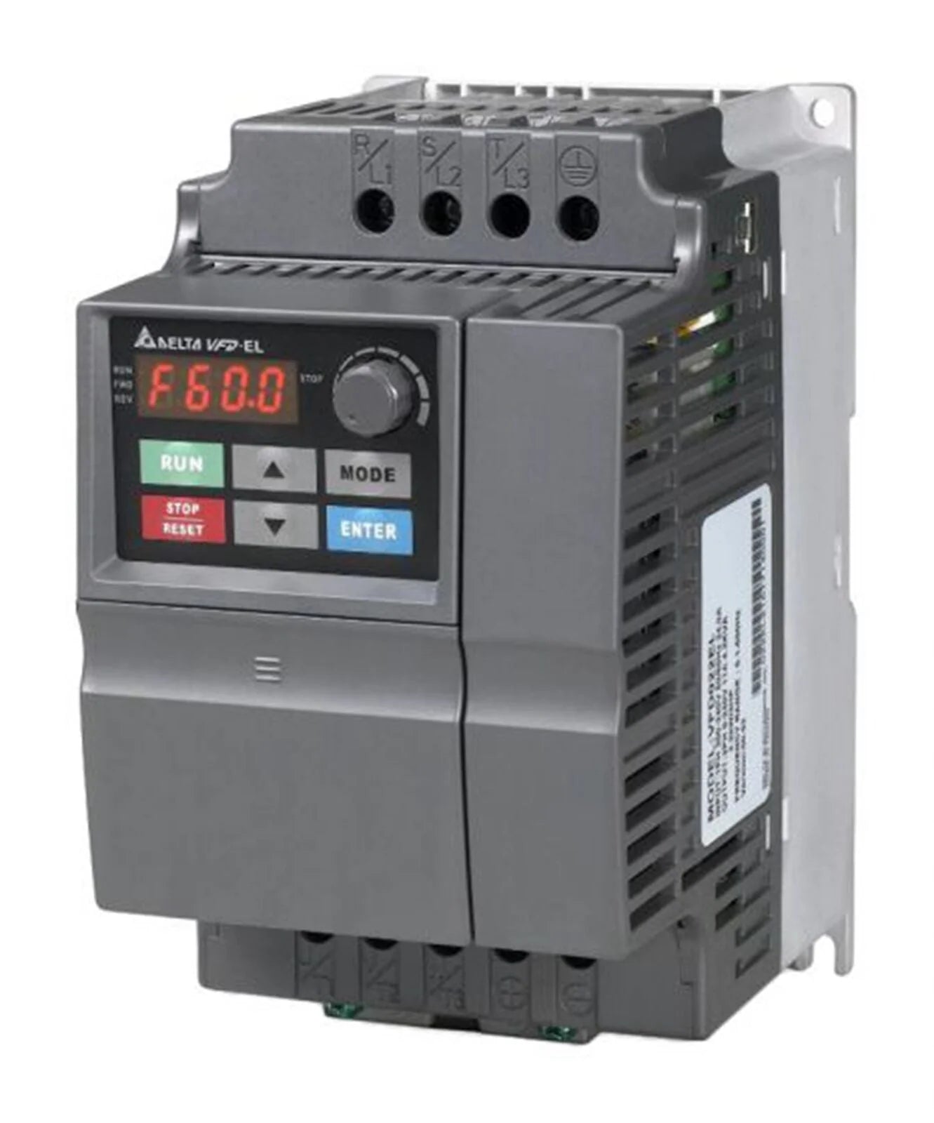 Delta VFD022EL43A PLC Programmable 3HP 460V Three-Phase Input AC Micro Drive - DELTA [1]