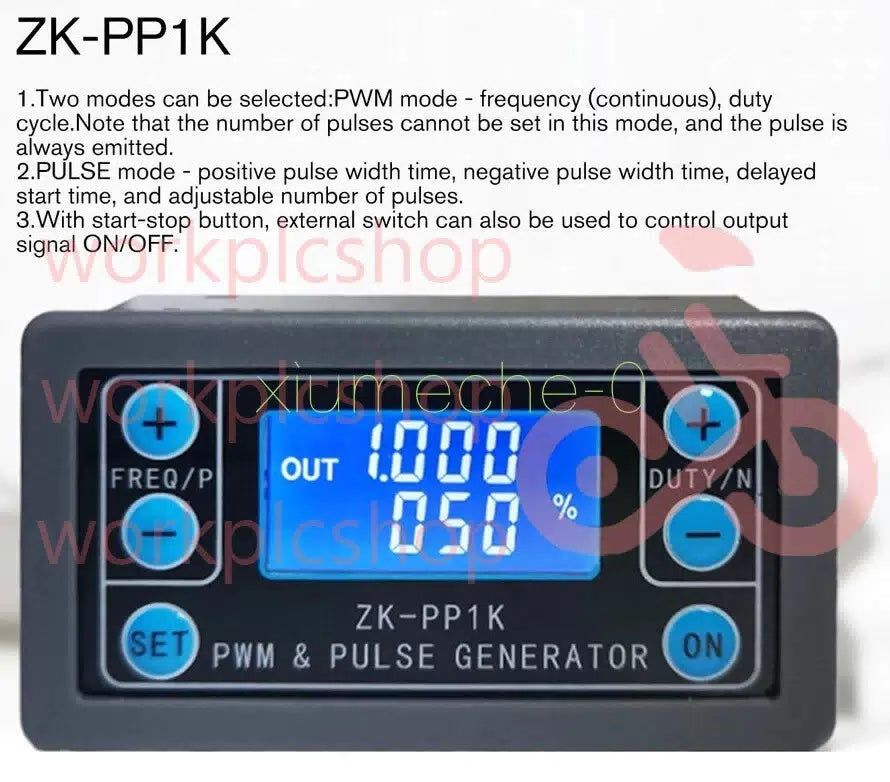 Dual Mode PWM Generator Pulse Generator Frequency Duty Cycle Adjustable Module M [2]
