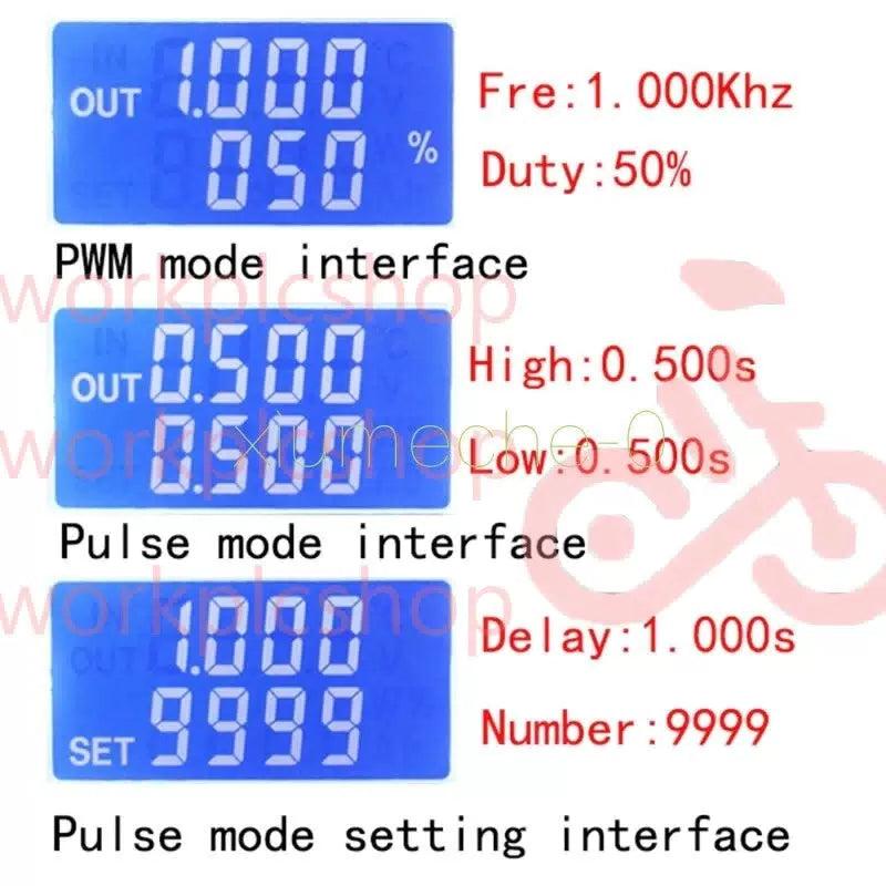 Dual Mode PWM Generator Pulse Generator Frequency Duty Cycle Adjustable Module M [4]
