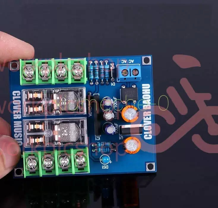 Dual Relay UPC1237 Speaker Protection Board Kit For HIFI Amp Amplifier [2]