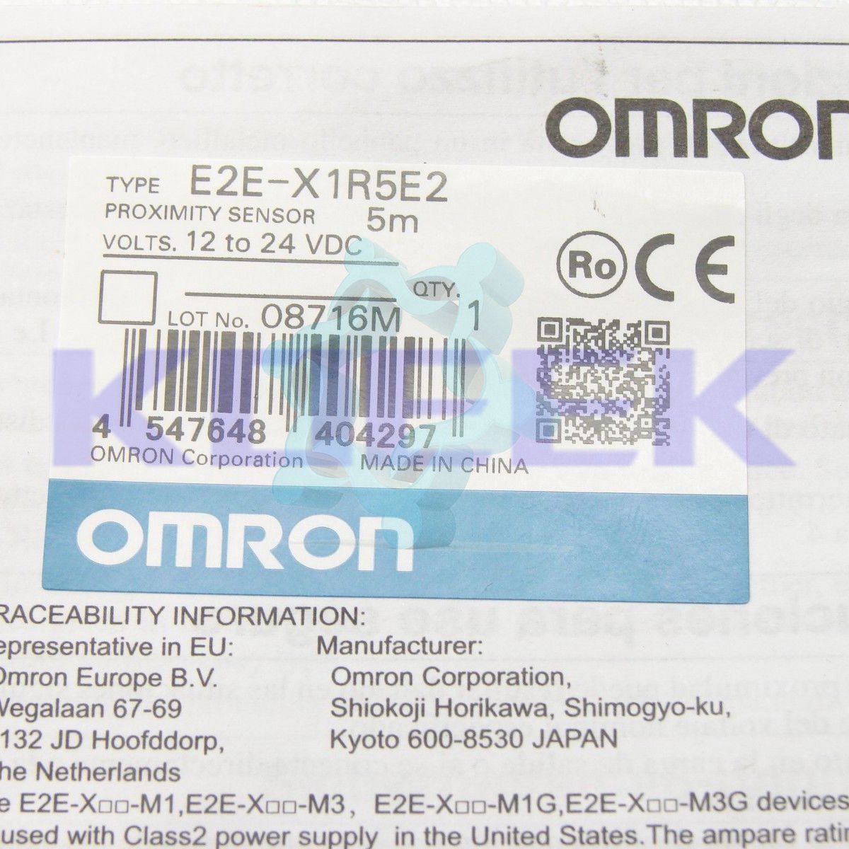 E2E-X1R5E2 - OMRON