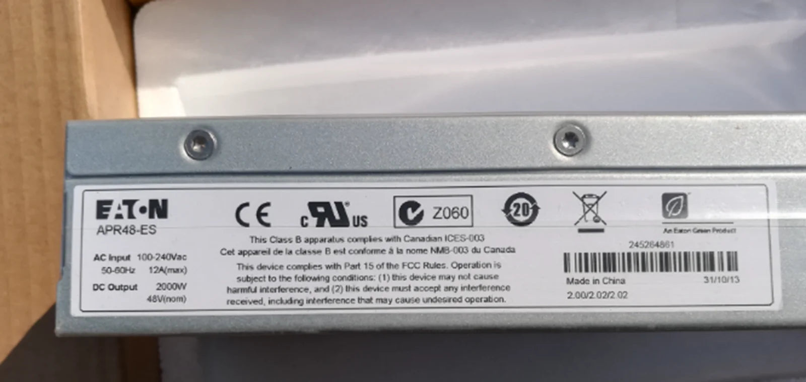 EATON APR48-ES Rectifier Module - EATON [1]