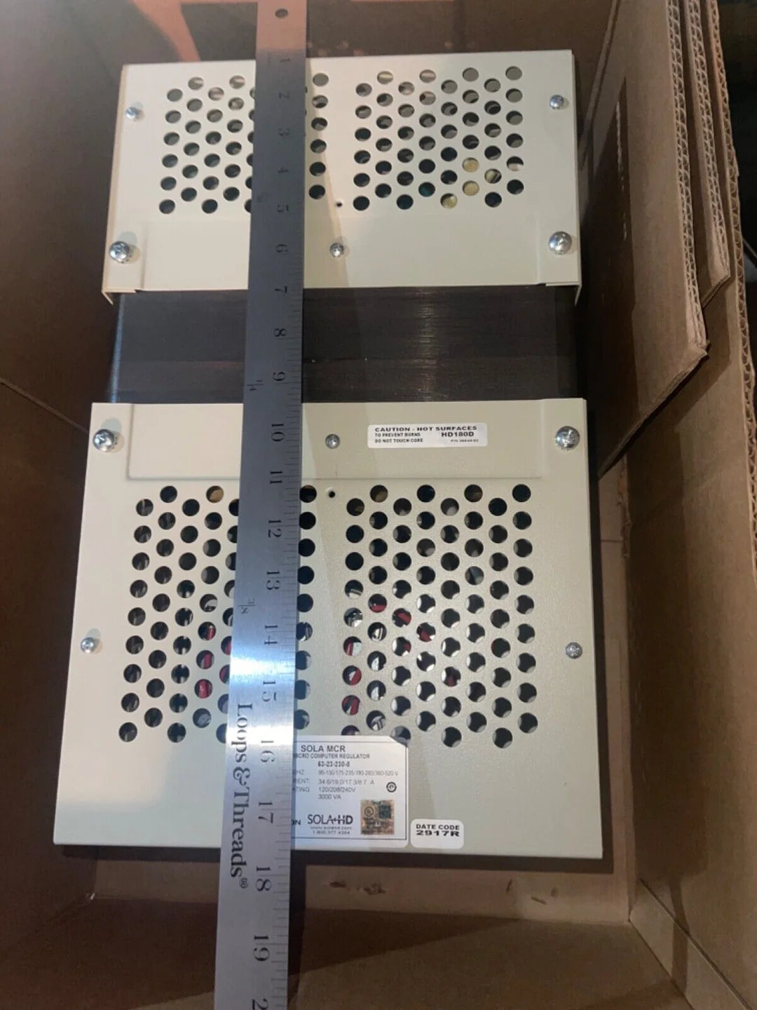 EMERSON SOLA 63-23-230-8 CONSTANT VOLTAGE POWER CONDITIONER (154611 - NEW) - EMERSON [1]