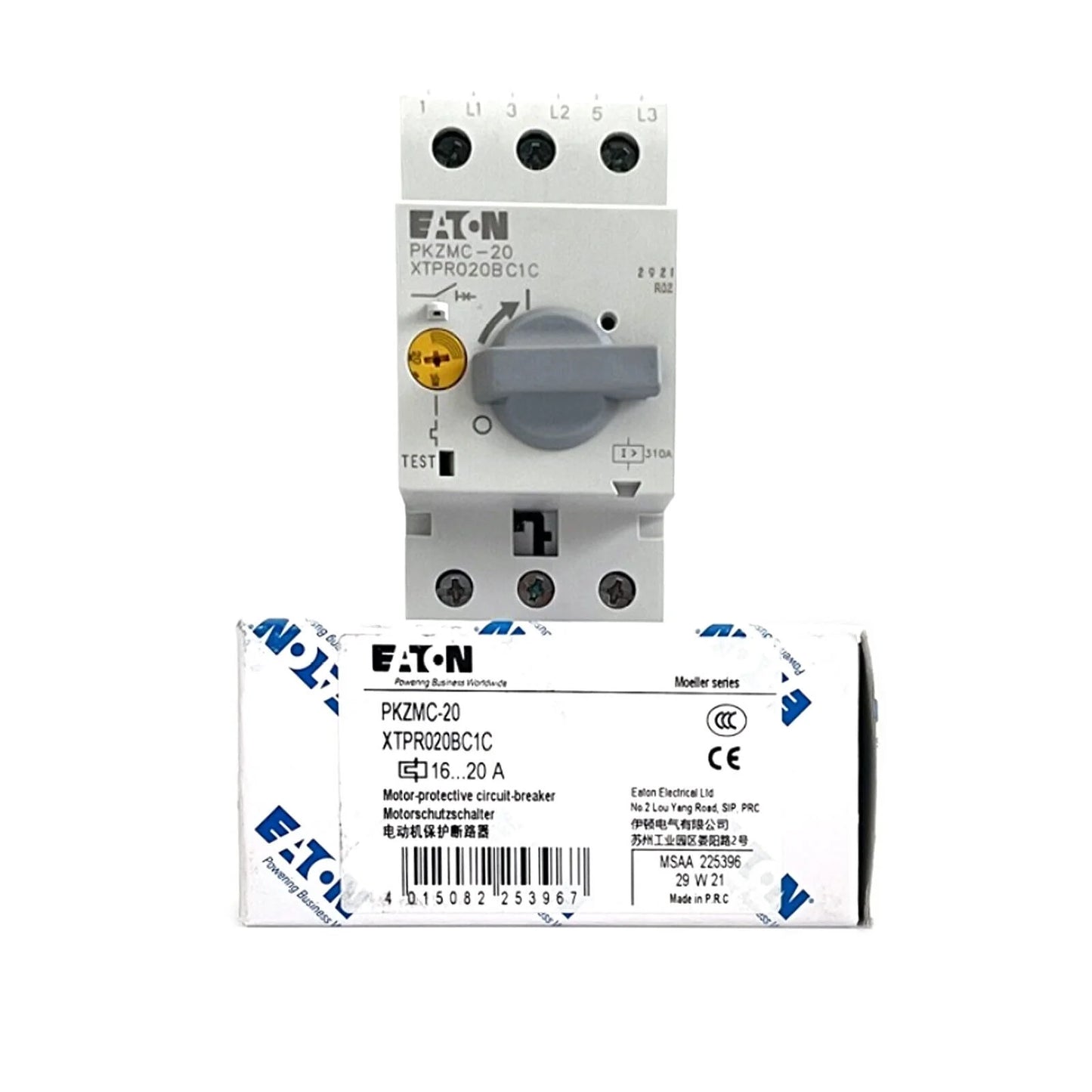 Eaton Mueller PKZMC-20 16-20A Plug-in Breaker 1PCS - EATON MUELLER [2]