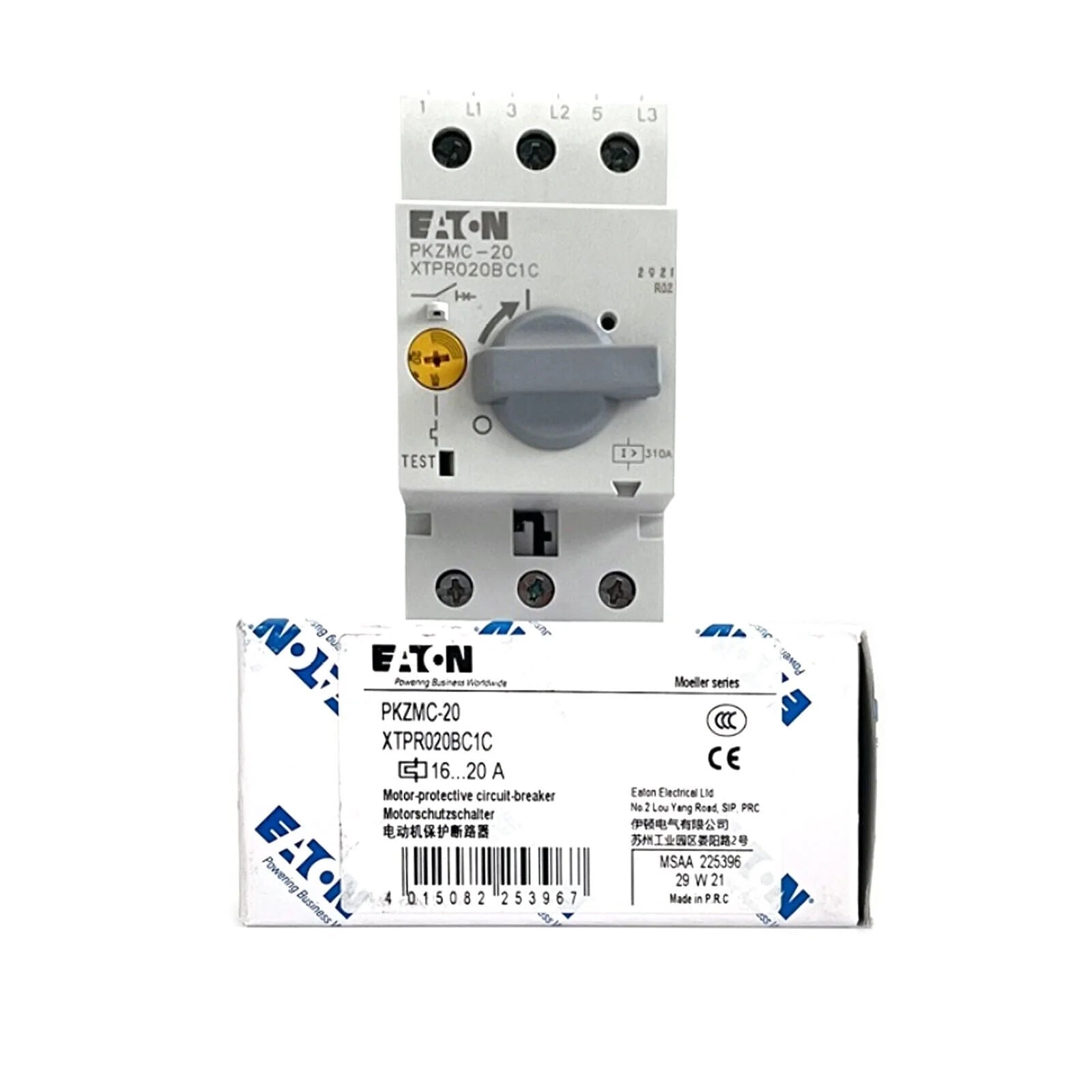 Eaton Mueller PKZMC-20 16-20A Plug-in Breaker 1PCS - EATON MUELLER [2]