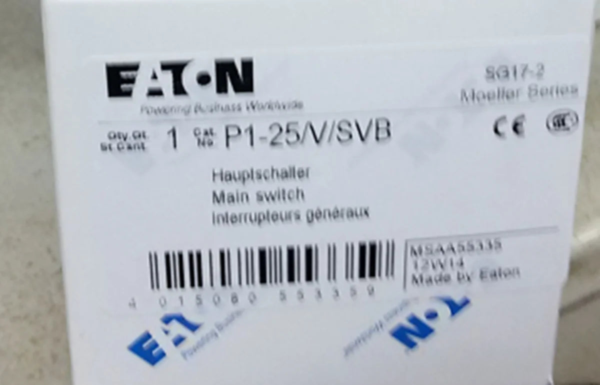 Eaton P1-25 Main Switch with V/SVB Features - EATON [1]