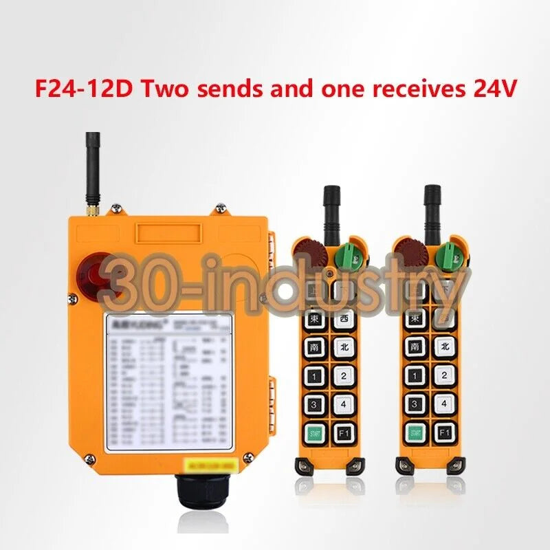 F24-12D Wireless Remote Control for 24V Crane Traveling System - SIGMA [1]