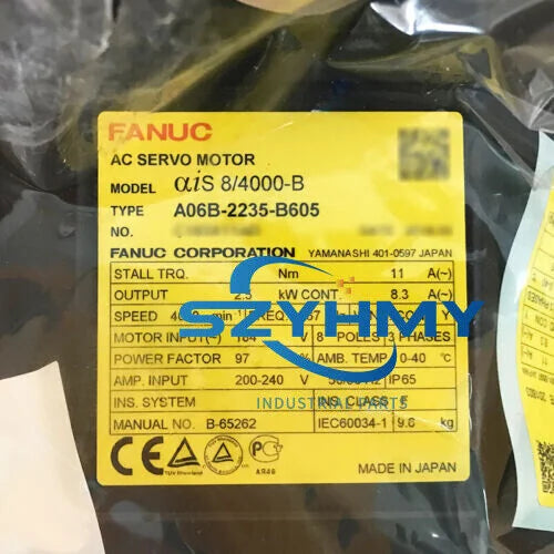 FANUC A06B-2235-B605 Servo Motor New Condition - FANUC [1]