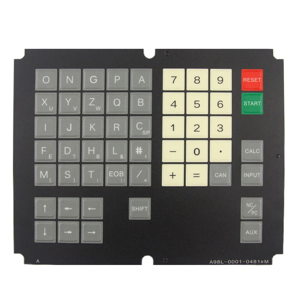 FANUC A98L-0001-0481 Membrane Keysheet Keyboard - FANUC [1]