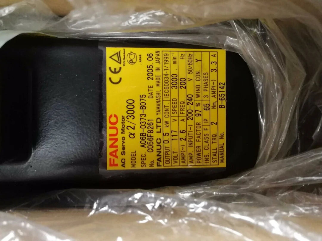 FANUC AC SERVO MOTOR A06B-0373-B075 A06B0373B075 PING - FANUC [2]