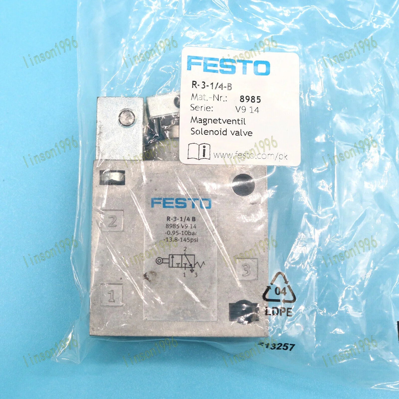FESTO 8985 Roller Lever Valve R-3-1/4-B - FESTO [1]