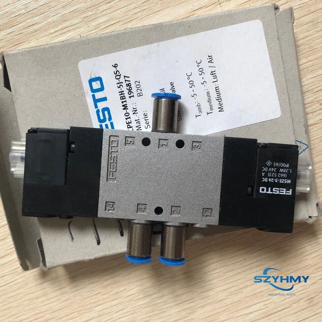 FESTO CPE10-M18H-5J-QS-6 Solenoid Valve - 1PC New - FESTO [1]