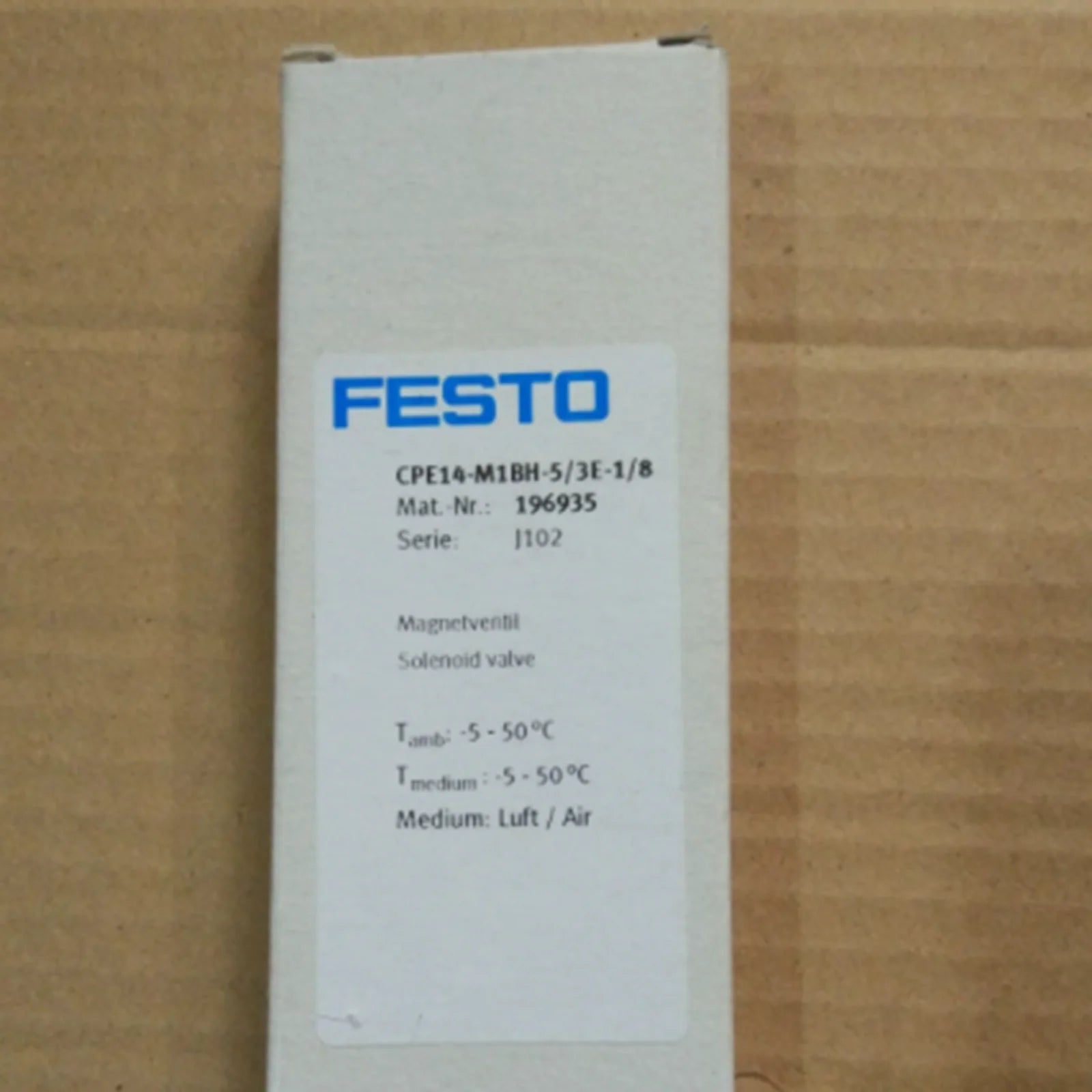 FESTO CPE14-M1BH Solenoid Valve - FESTO [1]