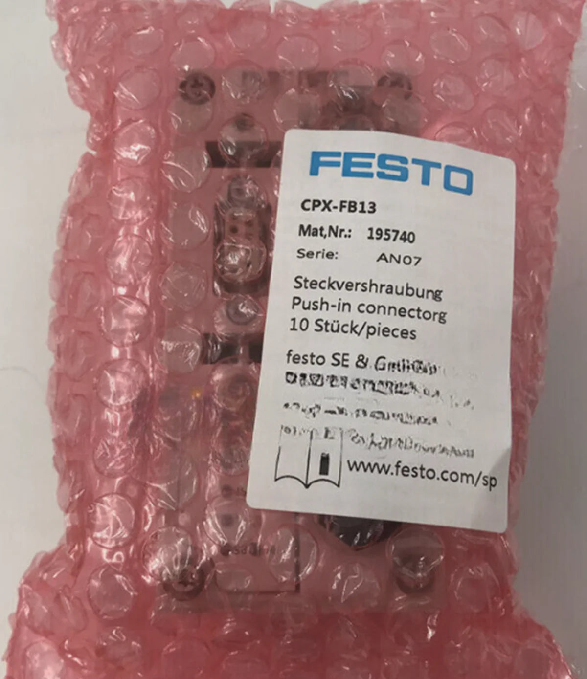FESTO CPX-FB13 Bus Node Module: [Model: CPX-FB13 195740] - FESTO [1]