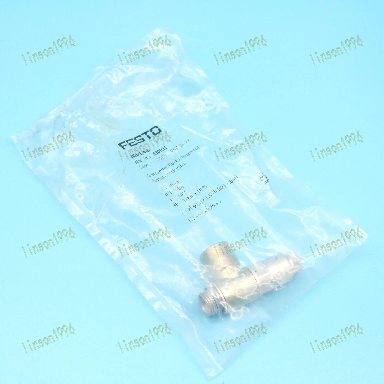 FESTO Check Valve HGL-1/4-B | Quality assured - FESTO [2]
