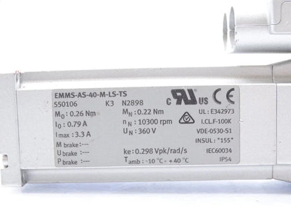 FESTO EMMS-AS-40 SERVO MOTOR - FESTO [2]