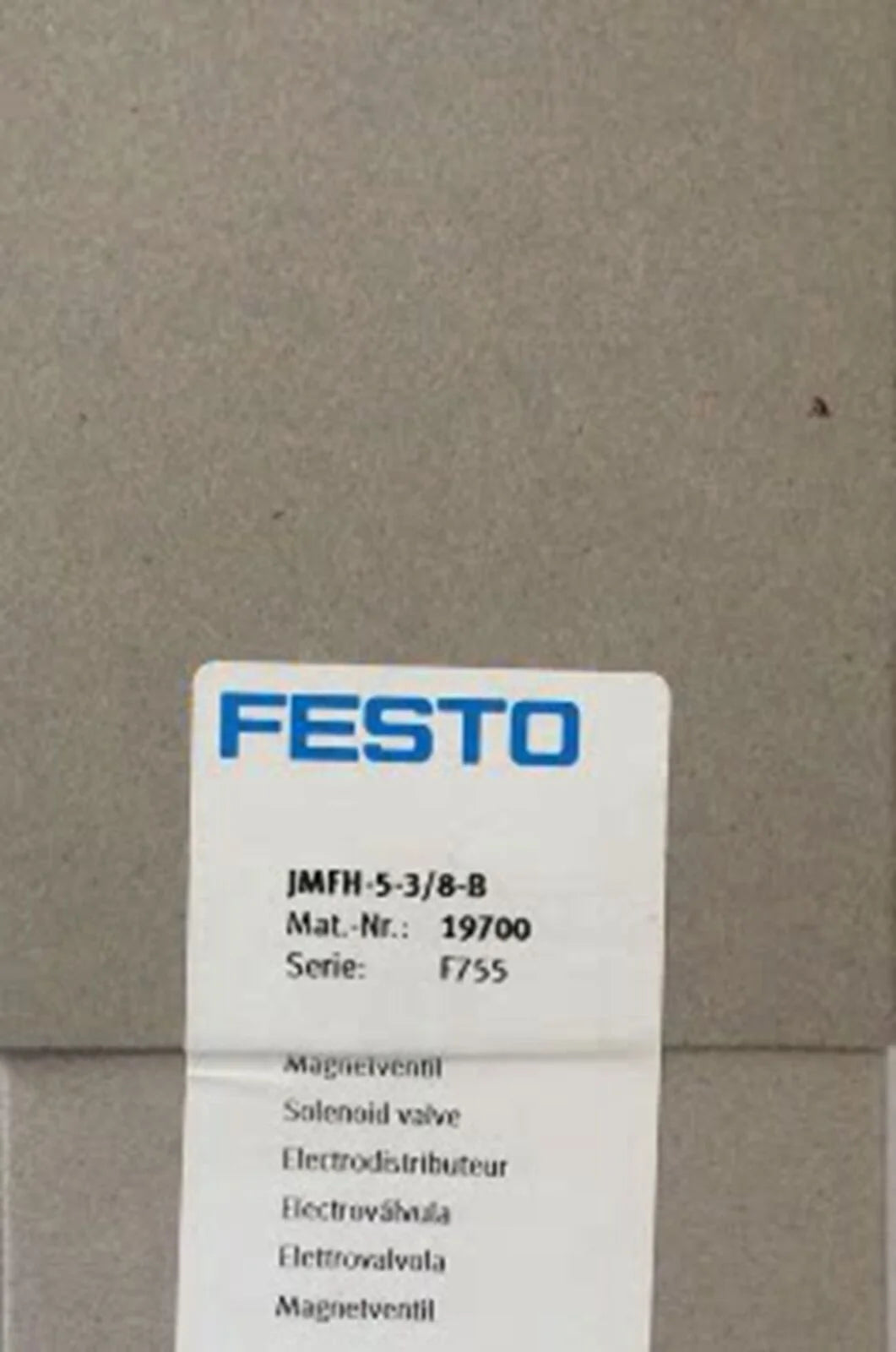 FESTO JMFH-5-3/8 Solenoid Valve - FESTO [2]