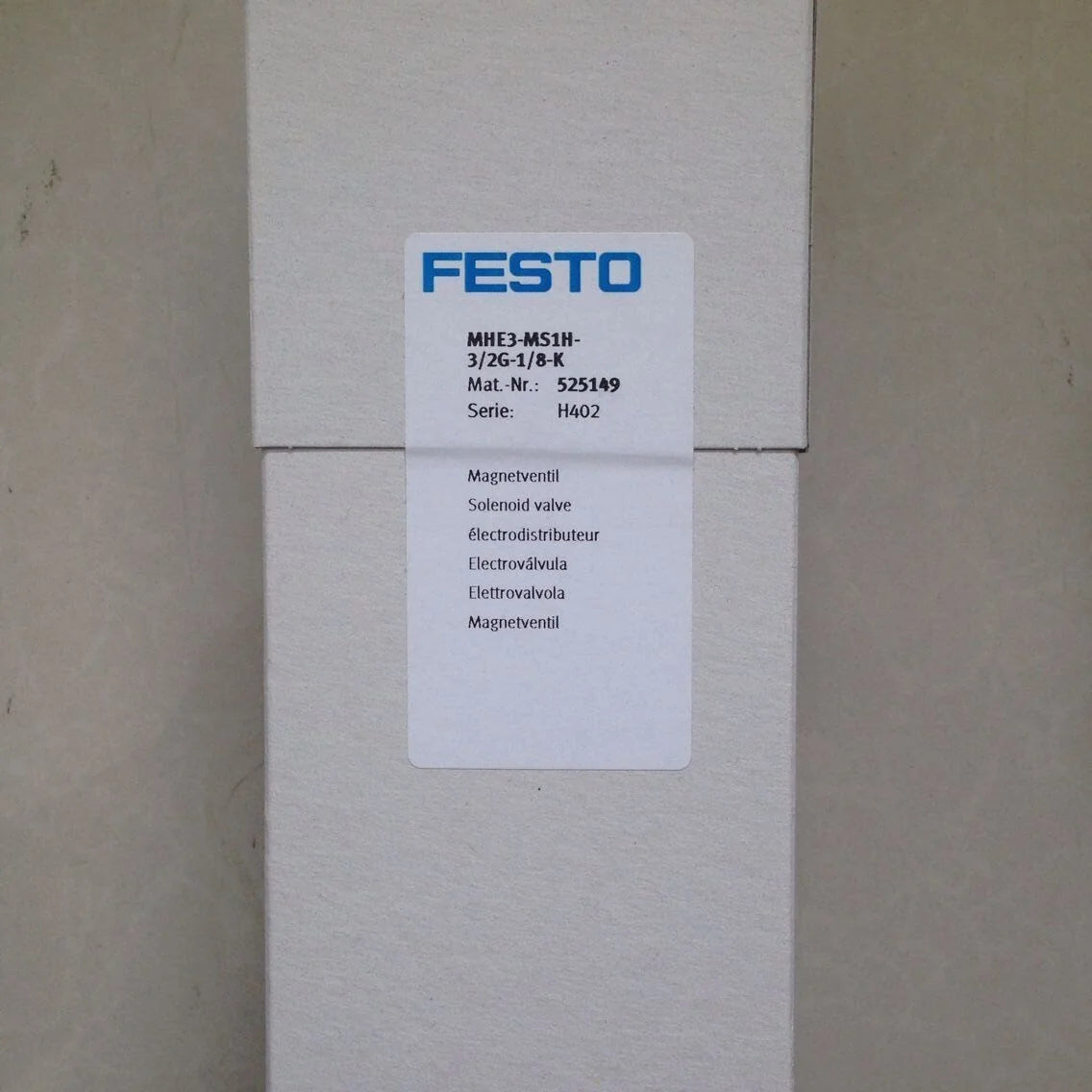 FESTO MHE3-MS1H-3/2G-1/8-K Solenoid Valve 525149 - FESTO [2]