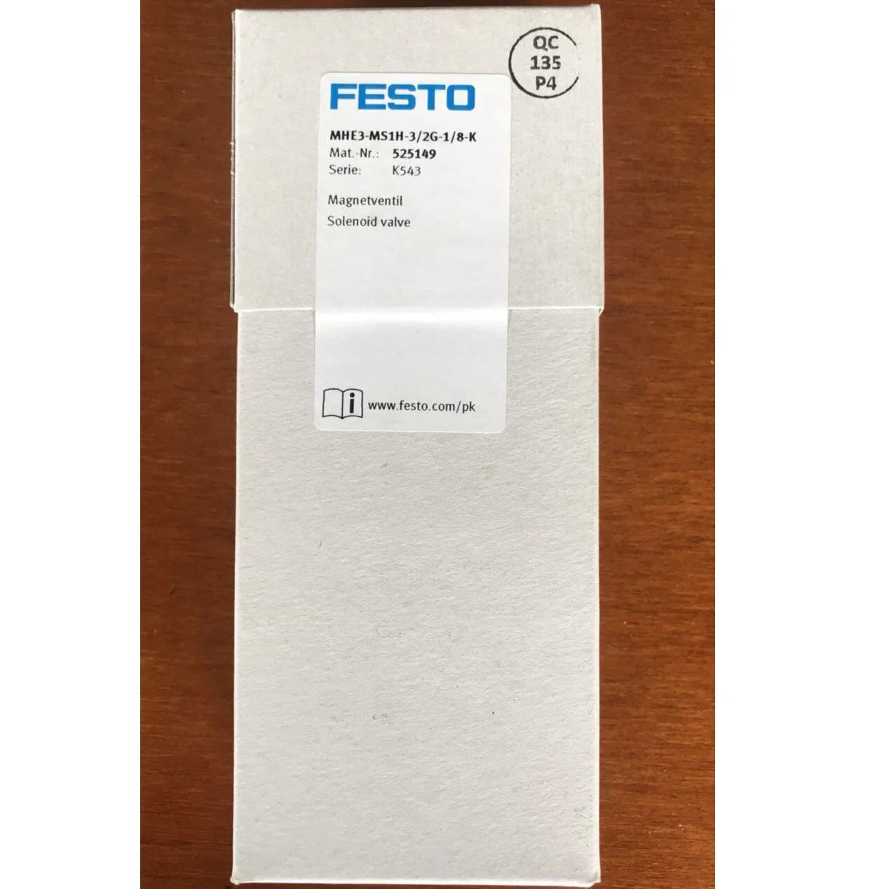 FESTO MHE3-MS1H-3/2G-1/8-K Solenoid Valve 525149 - FESTO [4]